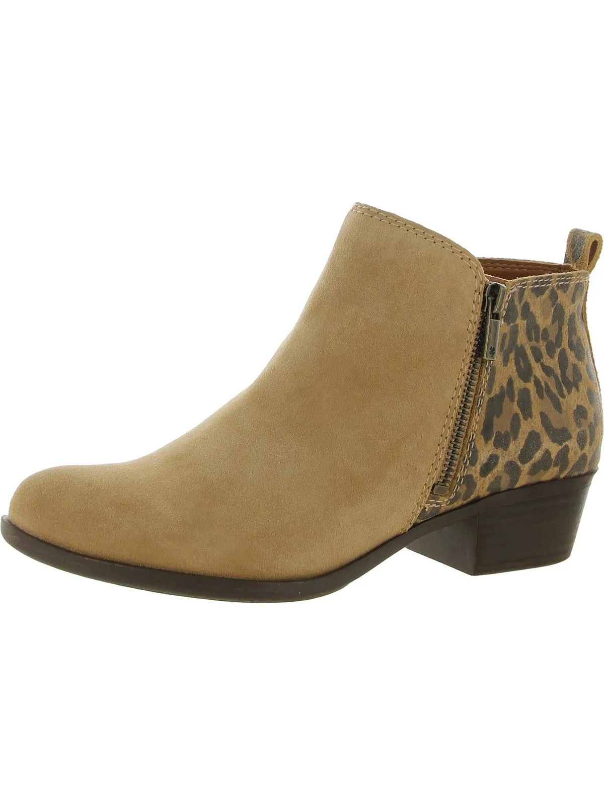 Reformation Basel Womens Textured Ankle Boots
