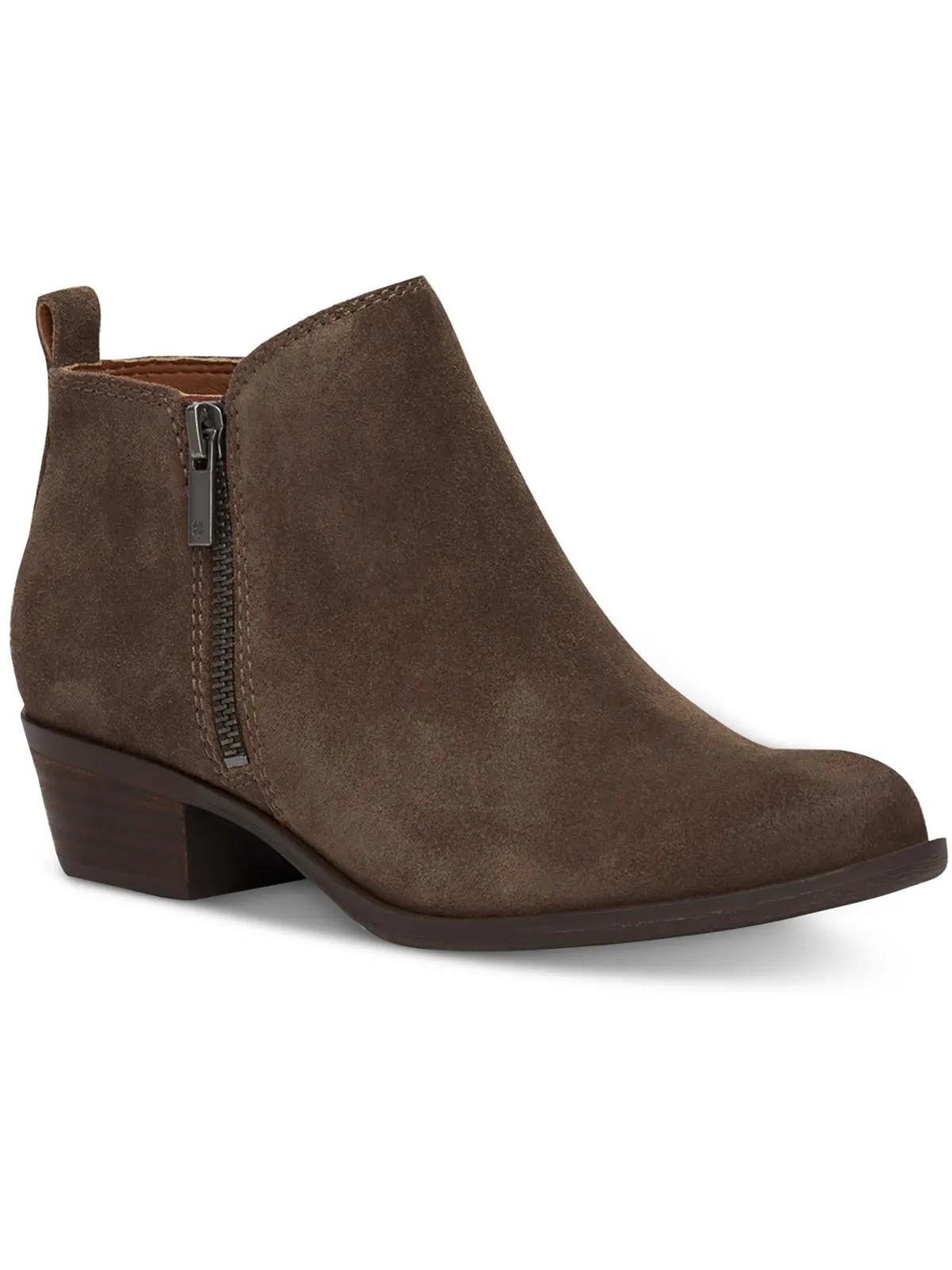 Reformation Basel Womens Textured Ankle Boots