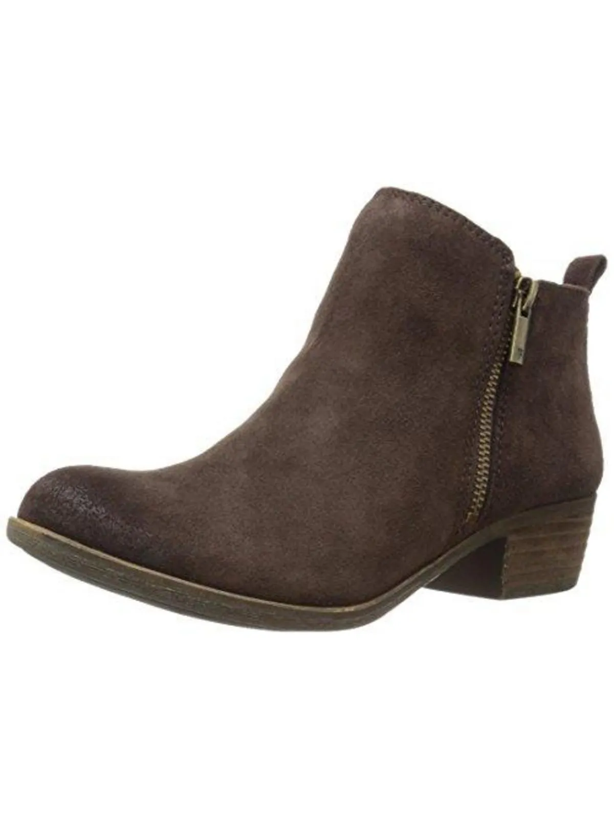 Reformation Basel Womens Textured Ankle Boots