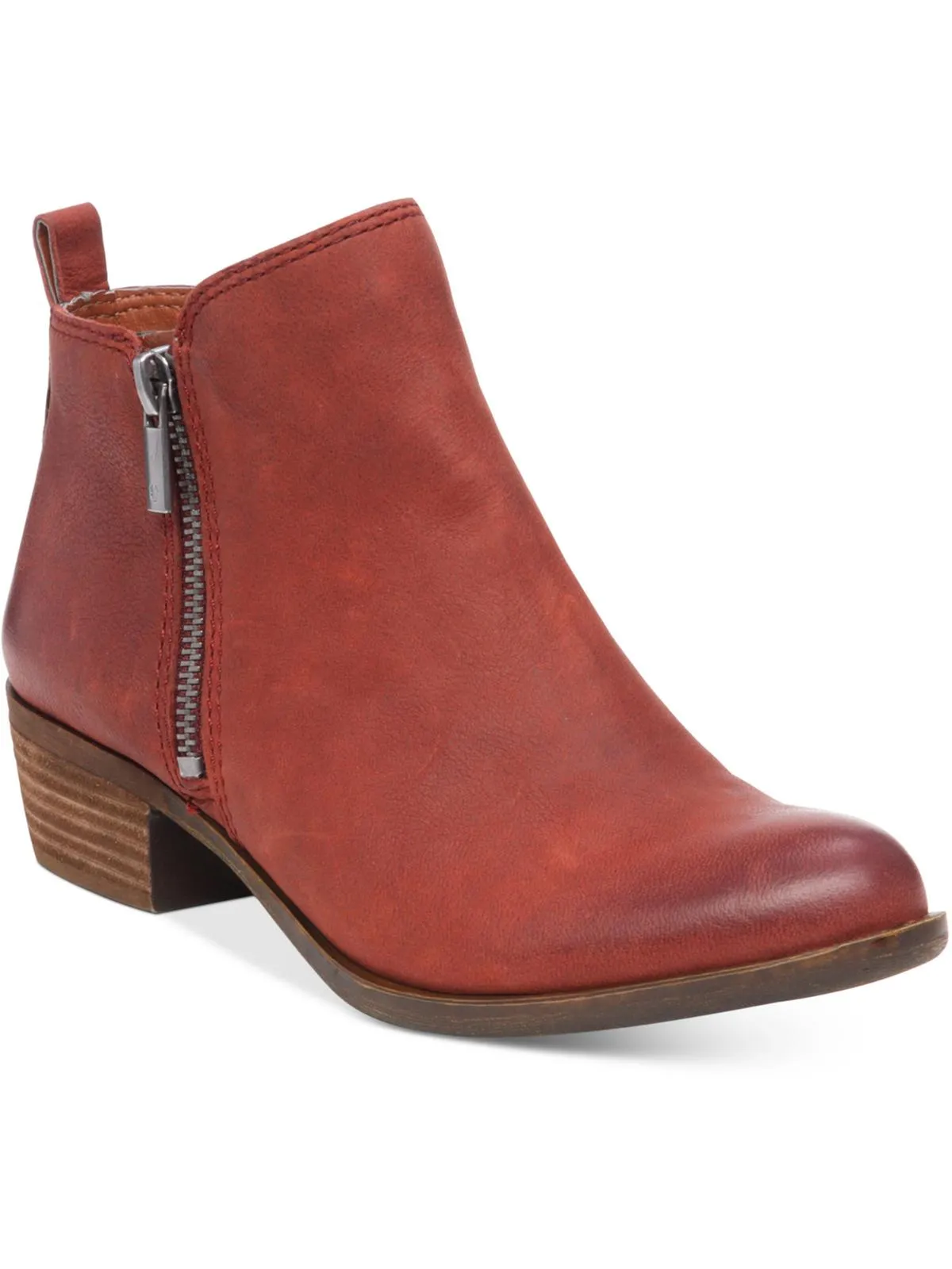 Reformation Basel Womens Textured Ankle Boots