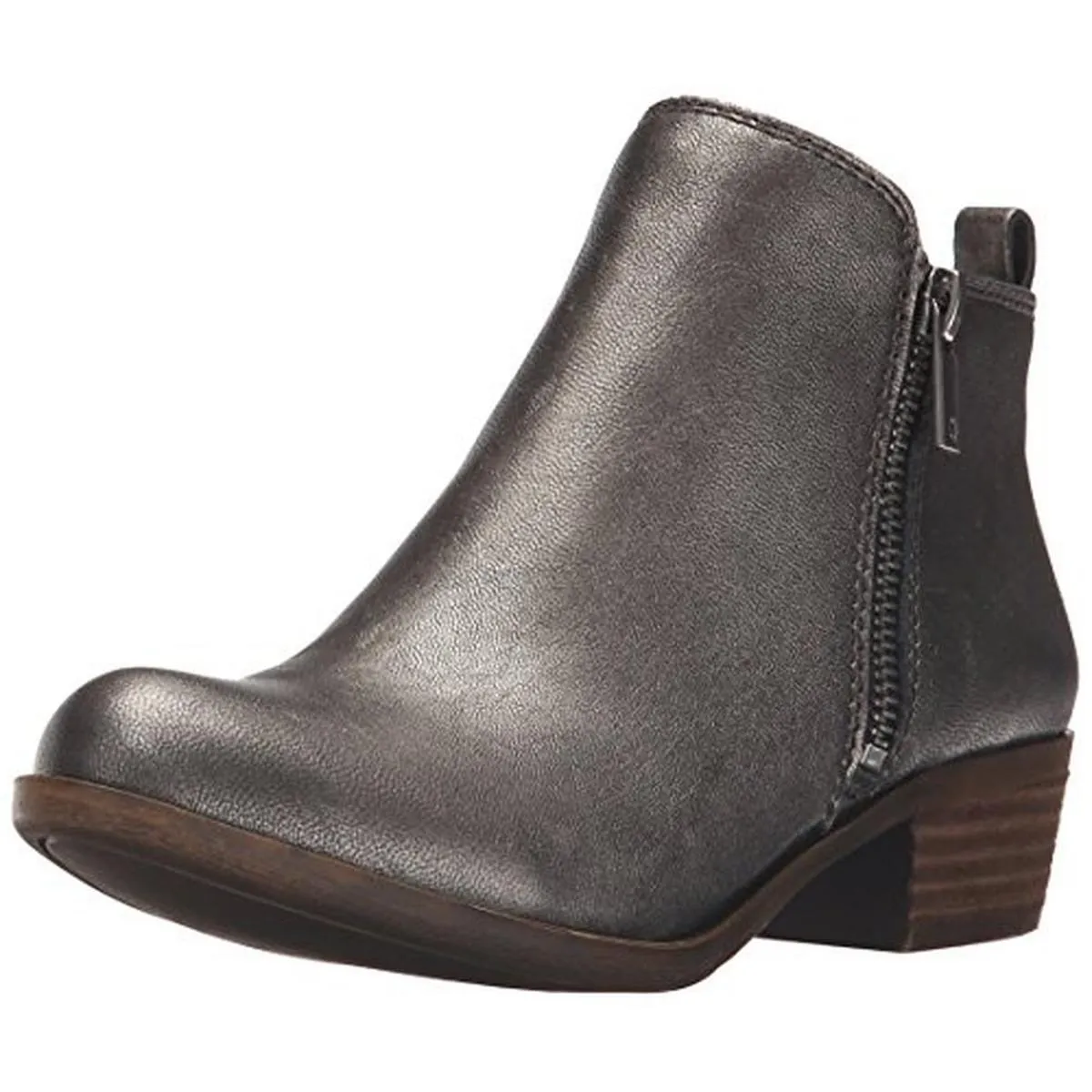 Reformation Basel Womens Textured Ankle Boots