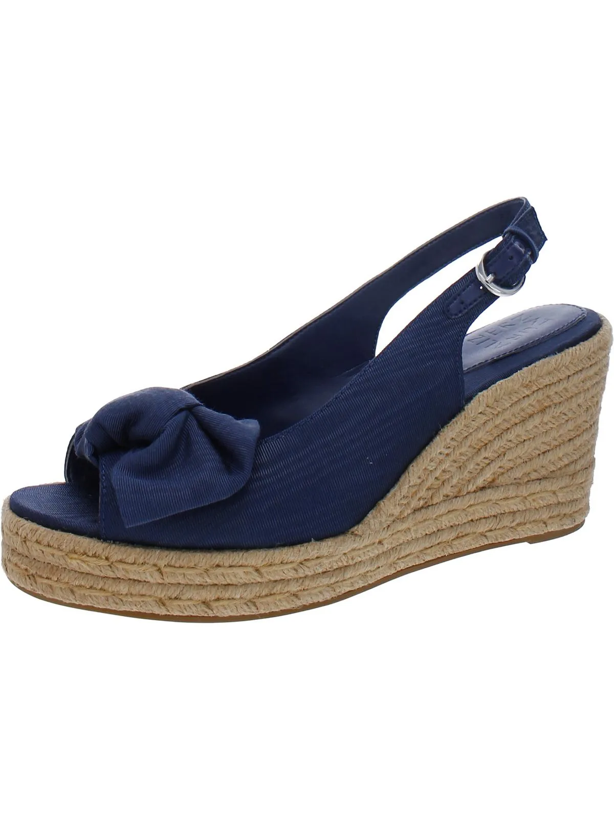 Reformation Bettina Womens Peep-Toe Slingback Wedge Sandals