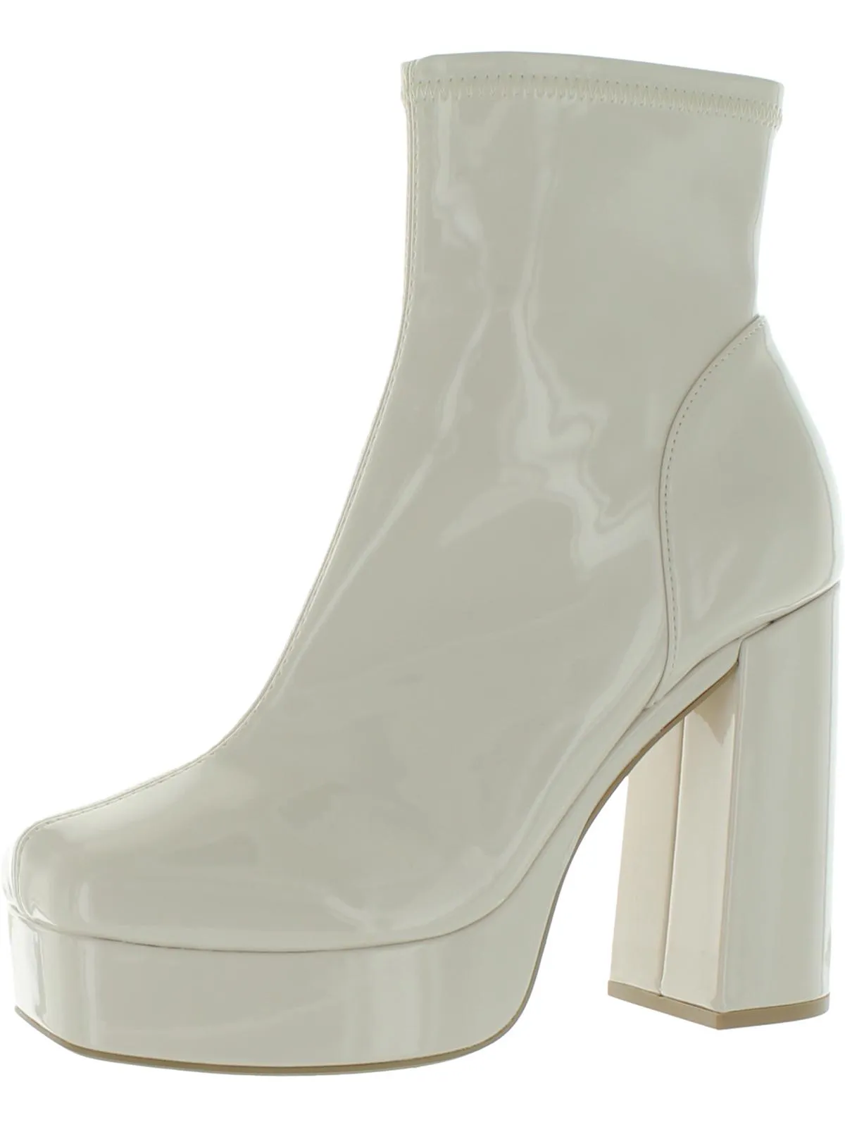 Reformation Bianca Womens Metallic Print Ankle Boots