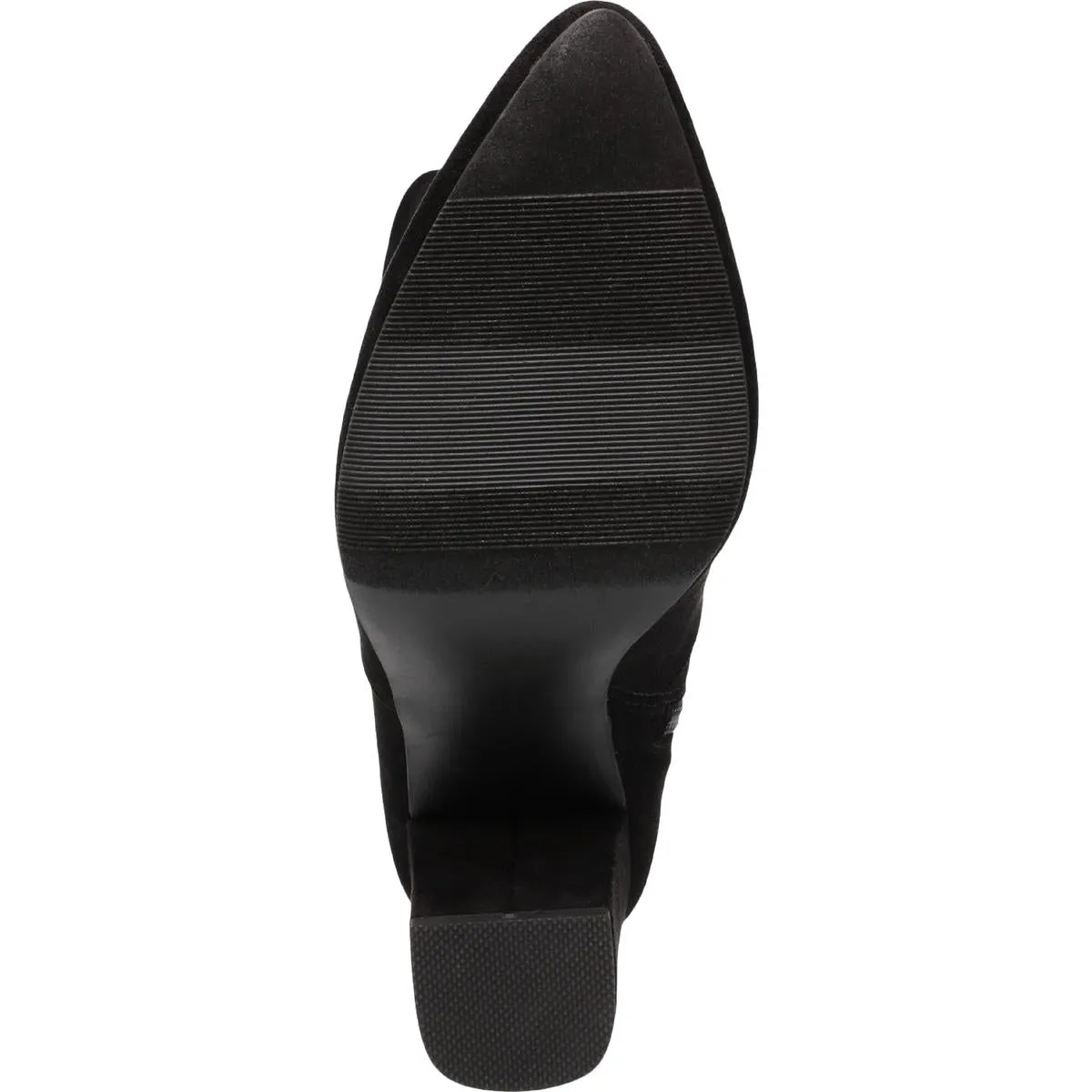 Reformation Bravy Womens Microsuede Block Heel Over-The-Knee Boots