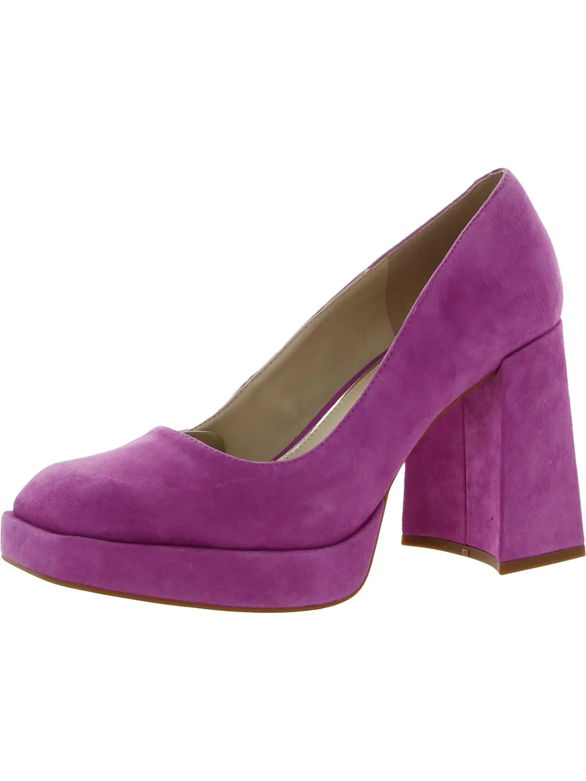 Reformation BRI PUMP Womens Slip On Block Heel Pumps