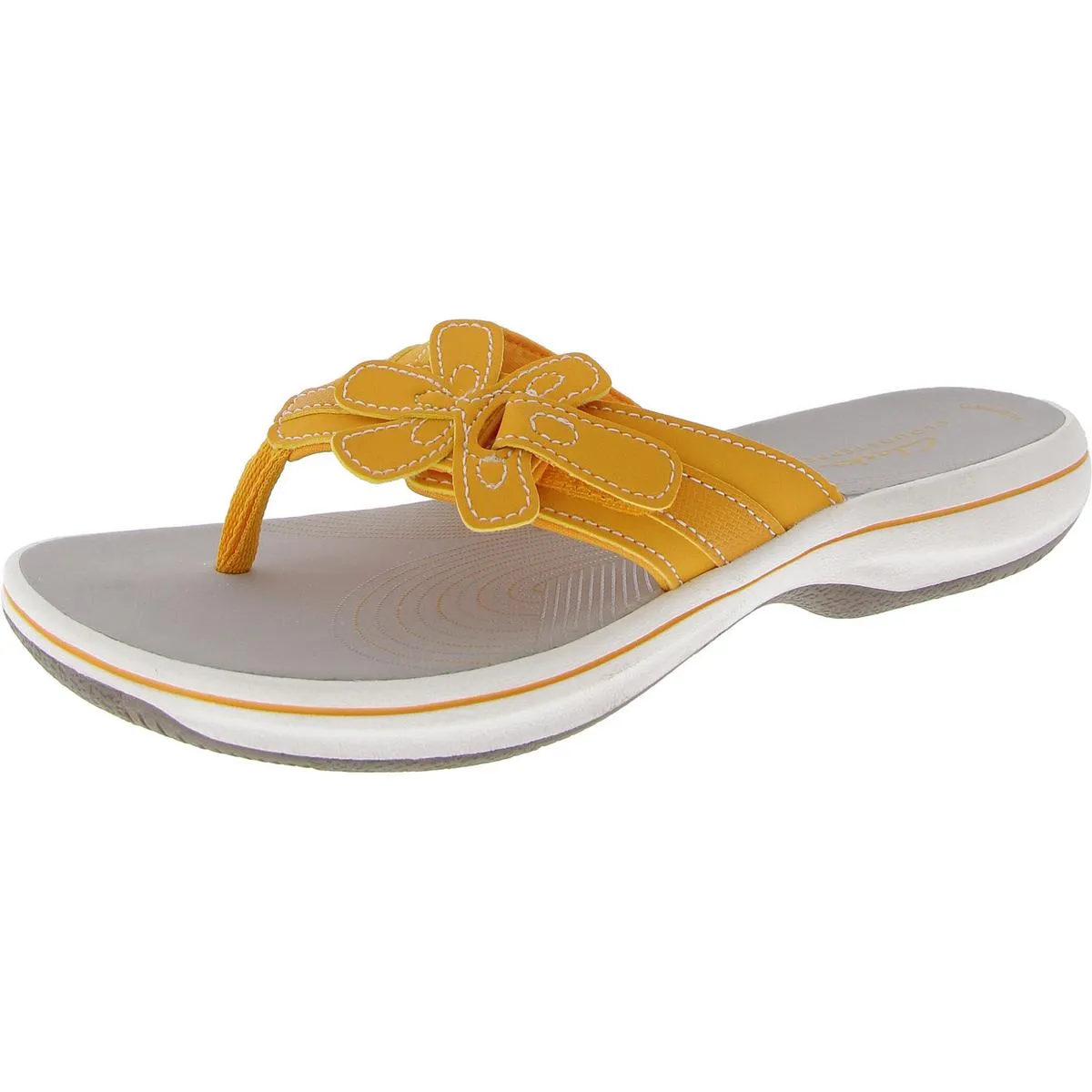 Reformation Brinley Flora H Womens Slides Slip On Thong Sandals