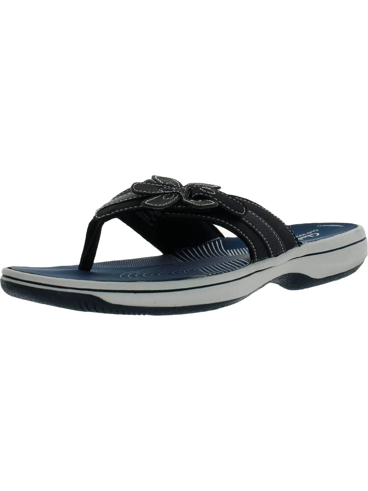 Reformation Brinley Flora H Womens Slides Slip On Thong Sandals