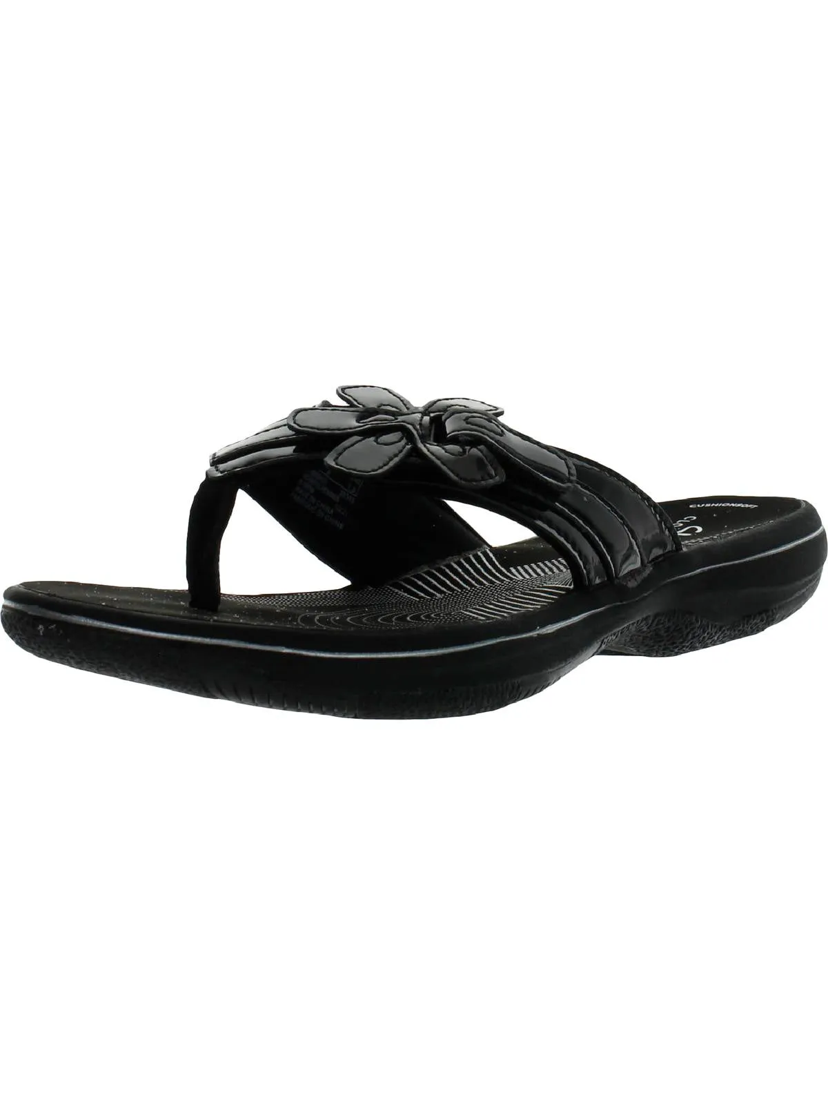 Reformation Brinley Flora H Womens Slides Slip On Thong Sandals
