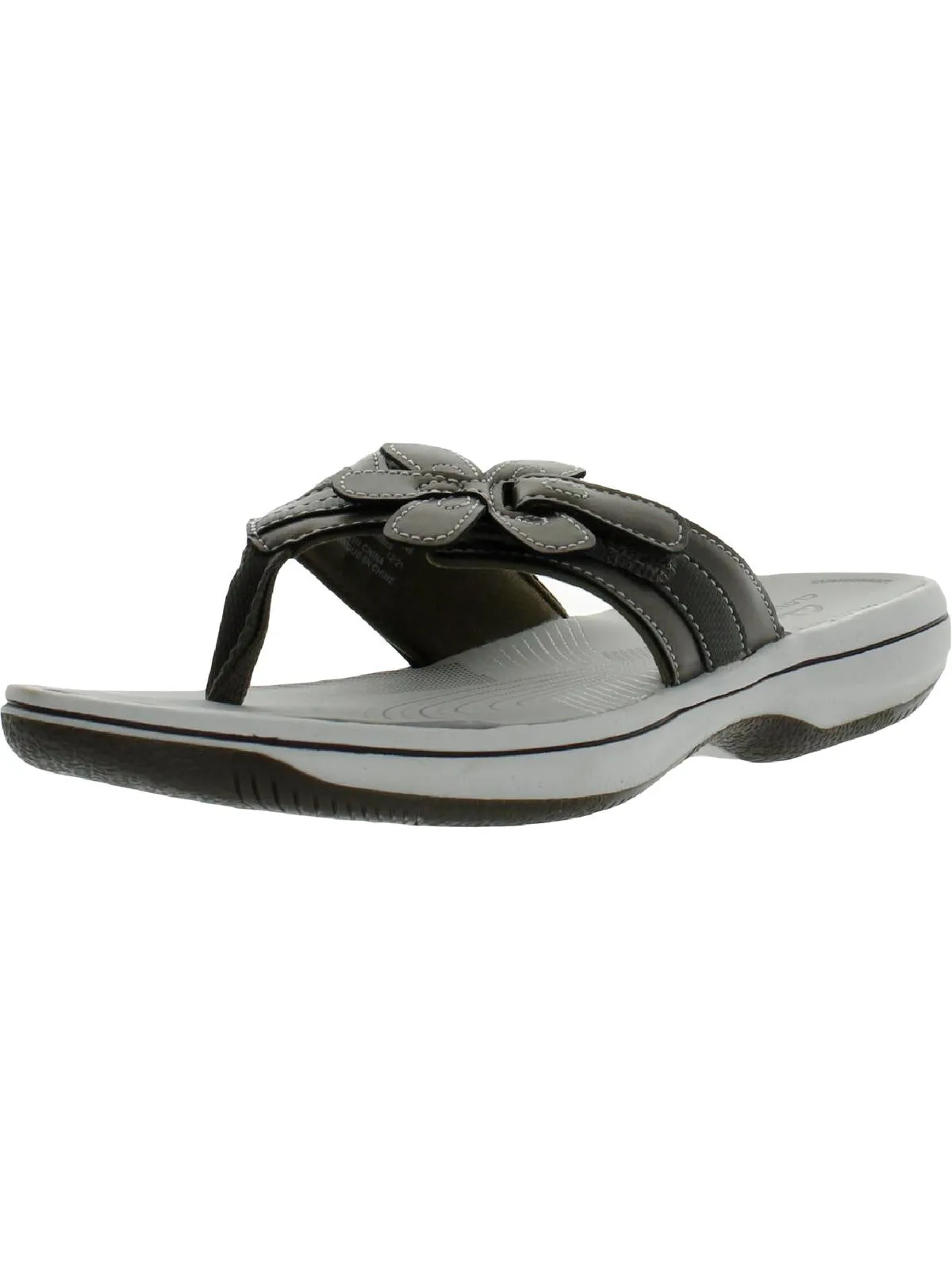 Reformation Brinley Flora H Womens Slides Slip On Thong Sandals