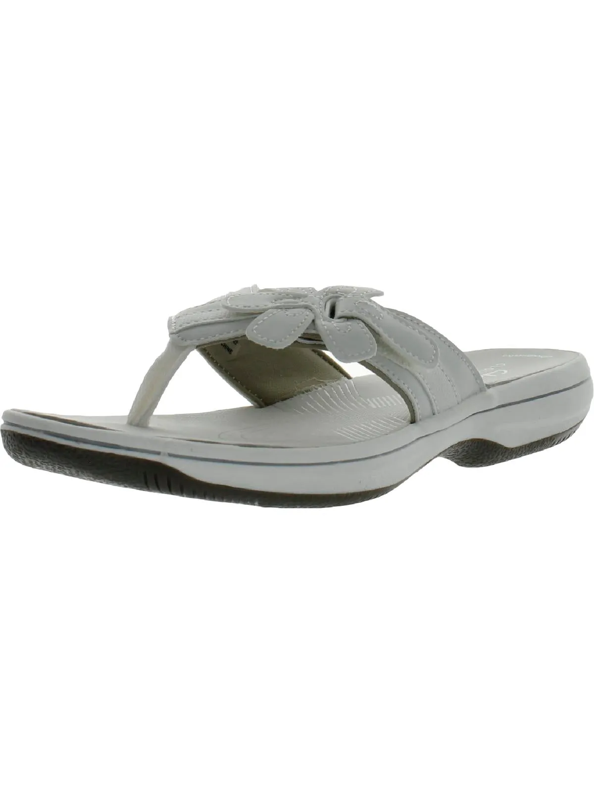 Reformation Brinley Flora H Womens Slides Slip On Thong Sandals