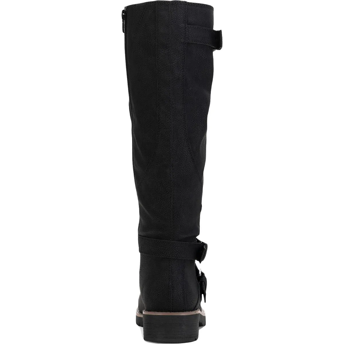 Reformation Brinley Womens Faux Leather Tall Knee-High Boots