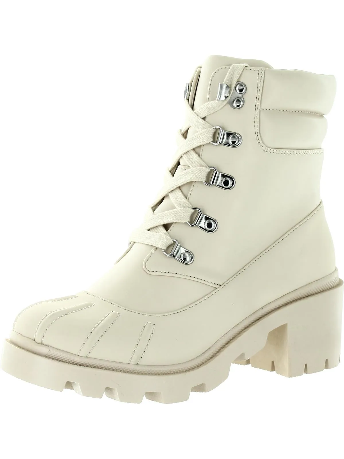 Reformation Bubbles Womens Side Zip Platform Ankle Boots