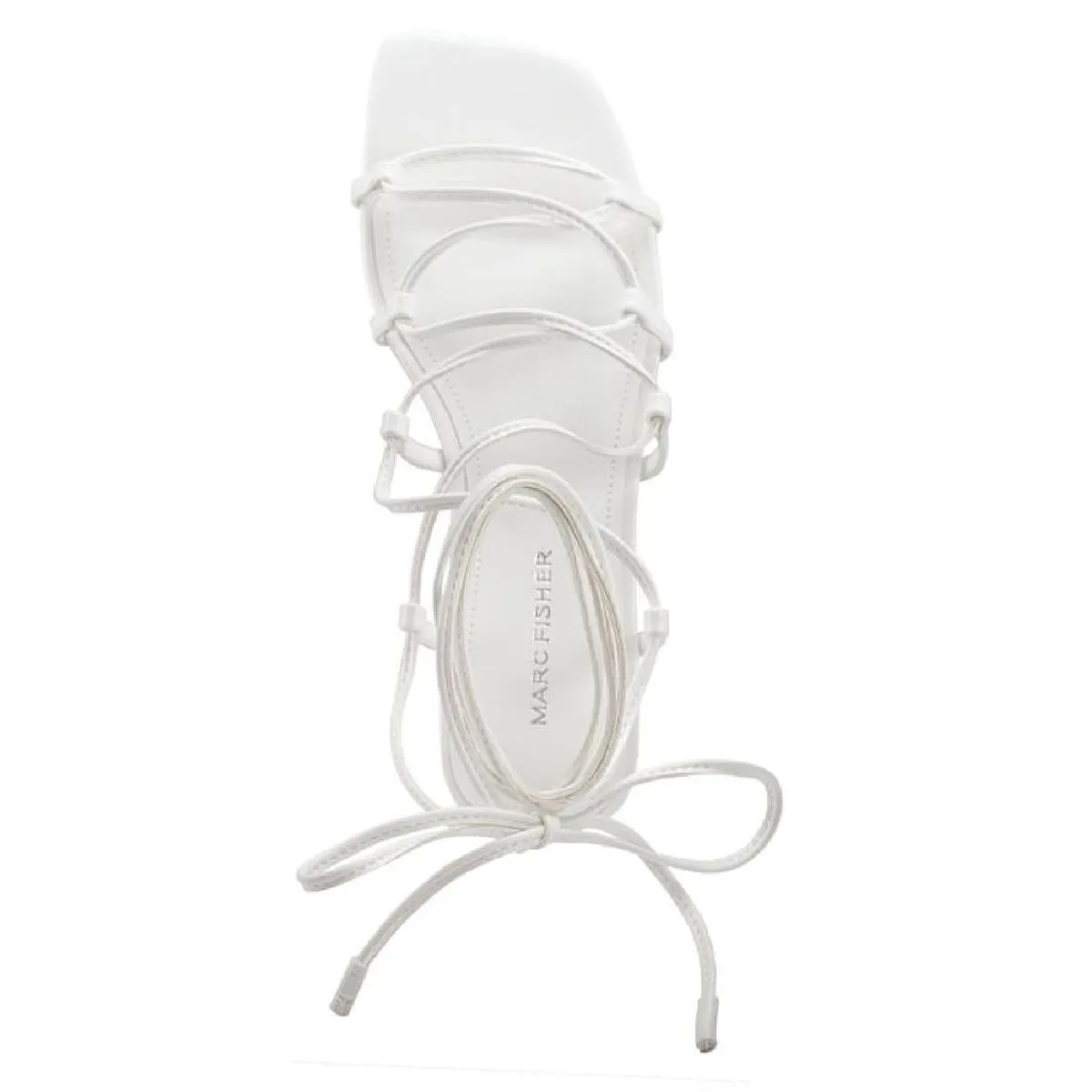 Reformation Calivia Womens Faux Leather Ankle Strap Gladiator Sandals