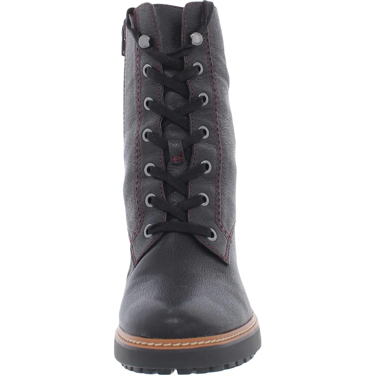 Reformation Callie Womens Leather Ankle Boots