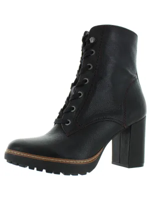 Reformation Callie Womens Leather Ankle Boots