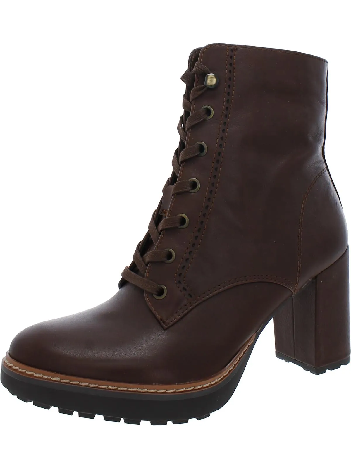 Reformation Callie Womens Leather Ankle Boots