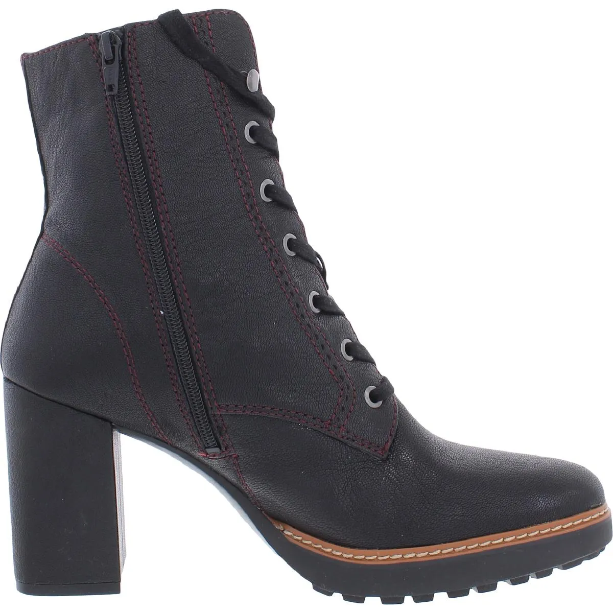 Reformation Callie Womens Leather Ankle Boots