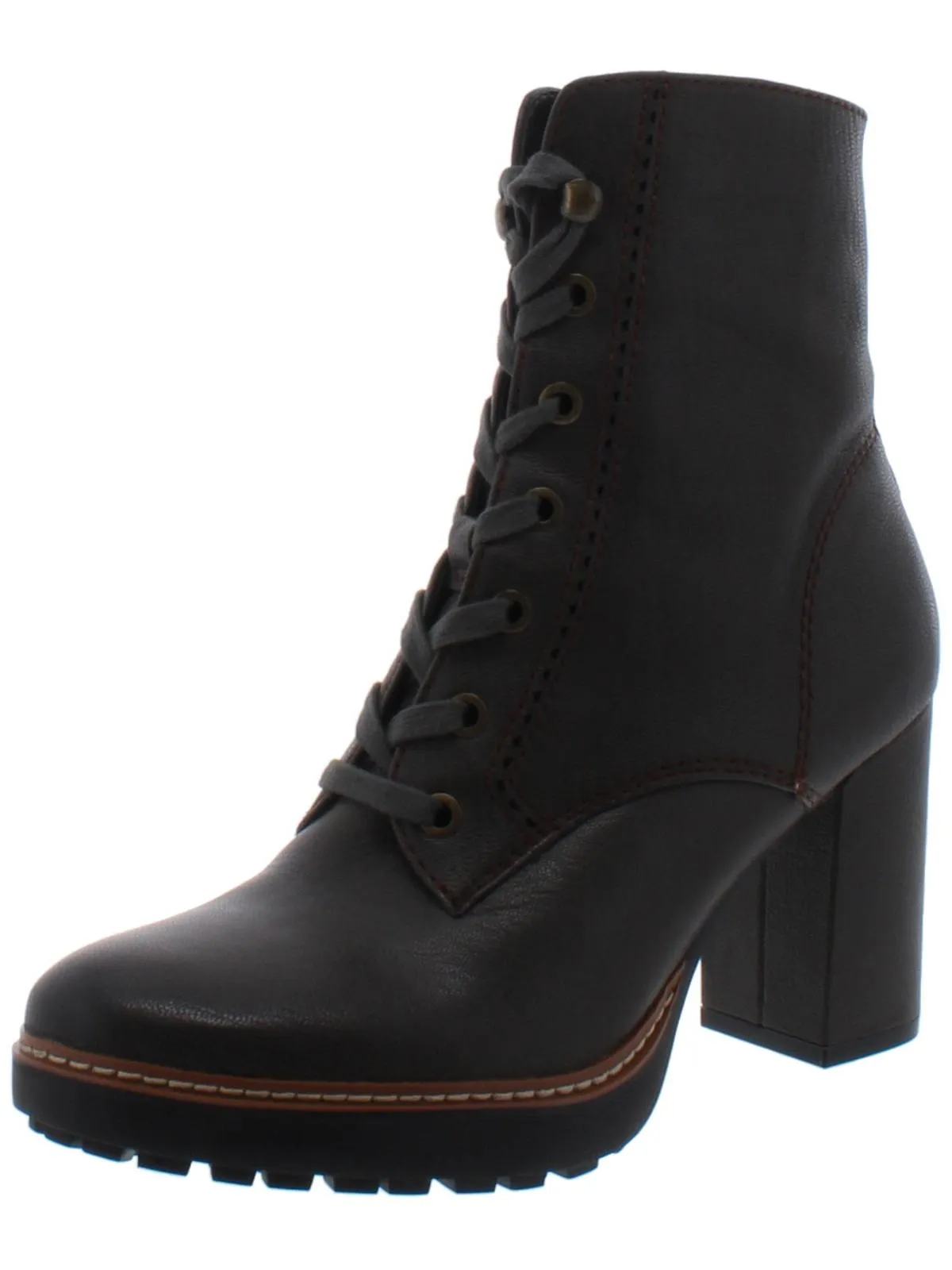 Reformation Callie Womens Leather Ankle Boots