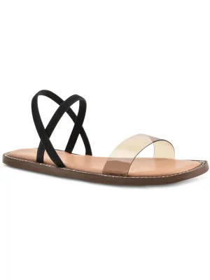 Reformation Celest Womens Embellished Open Toe Slingback Sandals