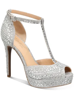Reformation Chace Womens Platform Peep Toe Pumps