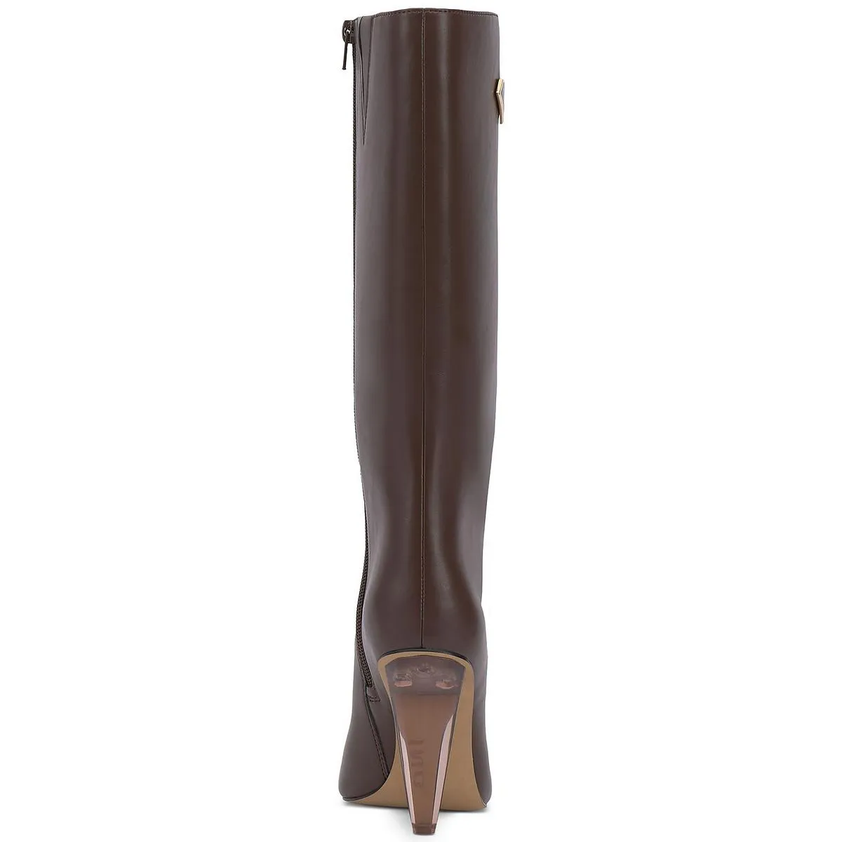 Reformation Charlotte Womens Faux leather Side Zip Knee-High Boots