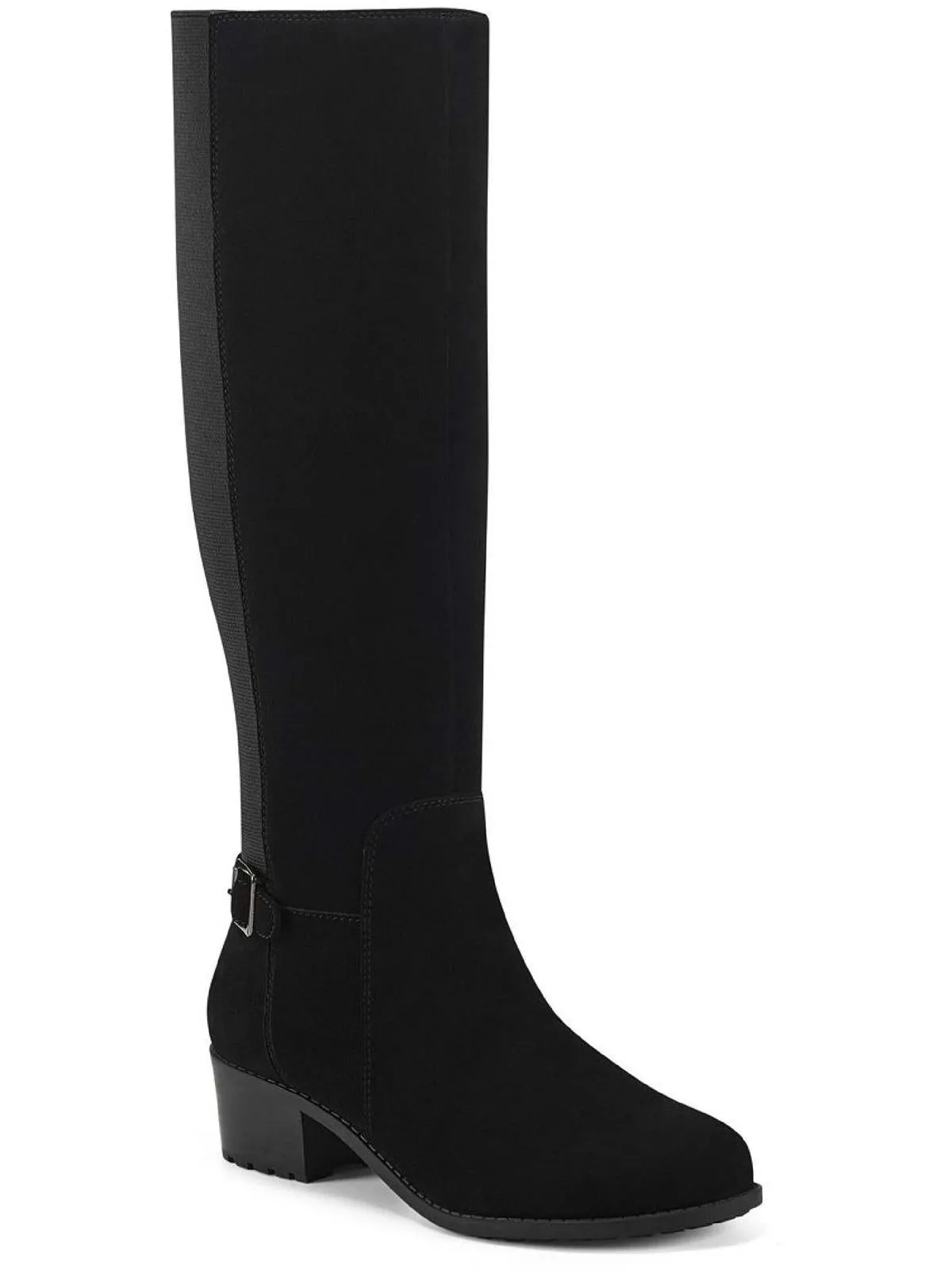 Reformation Chaza Womens Wide Calf Leather Knee-High Boots