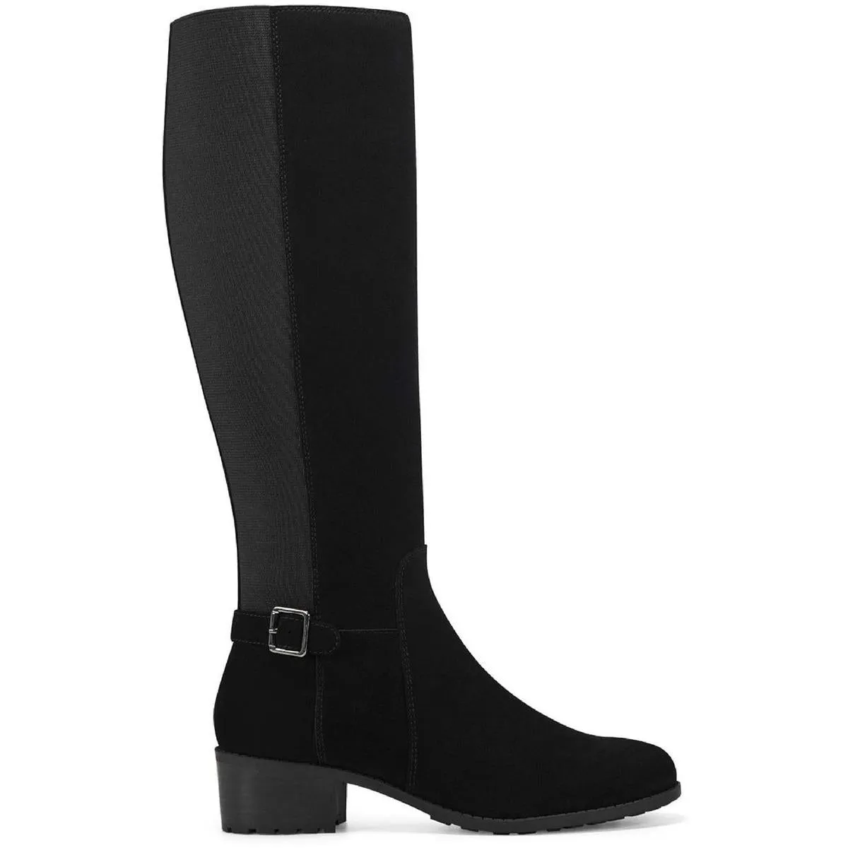 Reformation Chaza Womens Wide Calf Leather Knee-High Boots