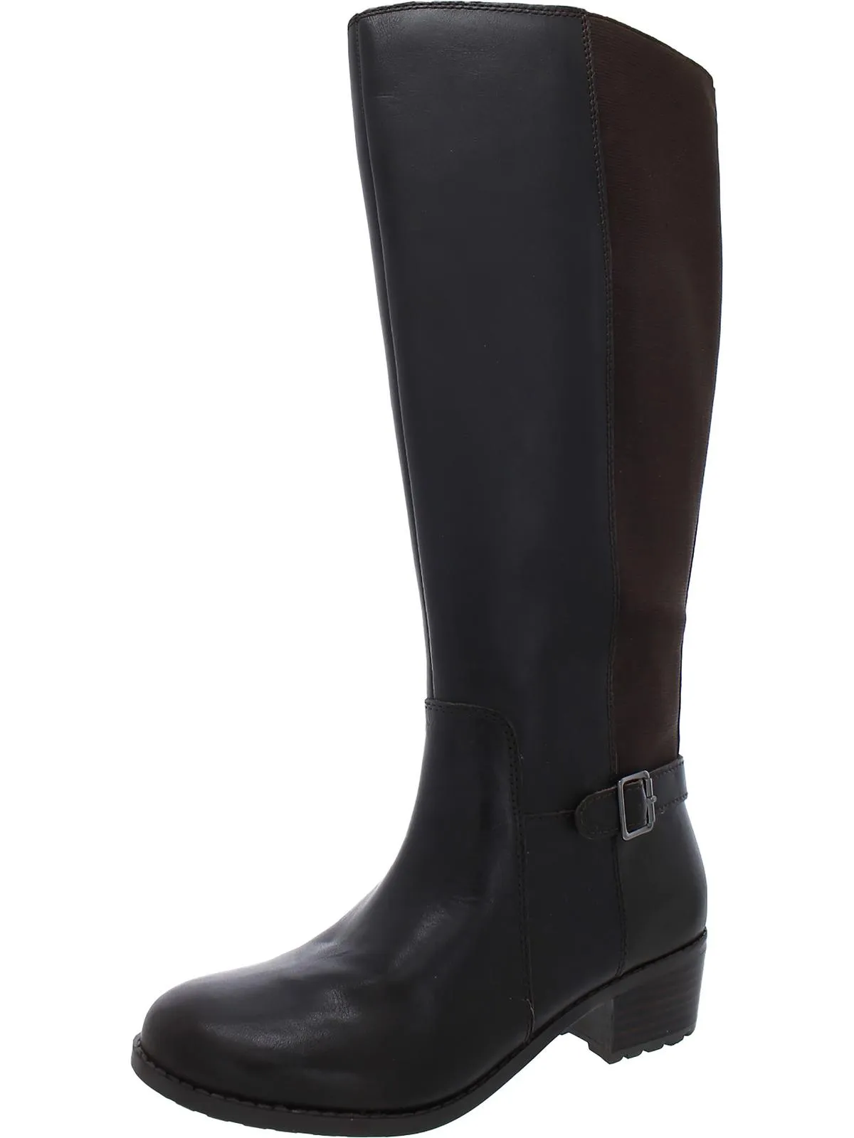 Reformation Chaza Womens Wide Calf Leather Knee-High Boots
