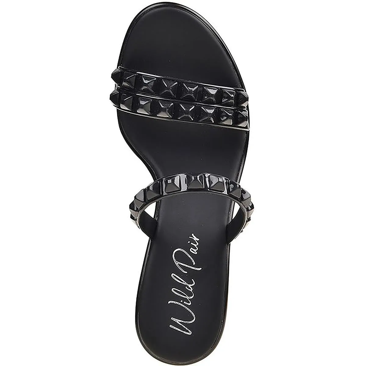 Reformation Cortezz Womens Studded Open Toe Wedge Sandals