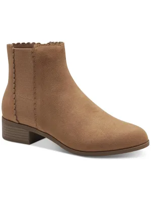 Reformation Daxi Womens Microsuede Booties Ankle Boots