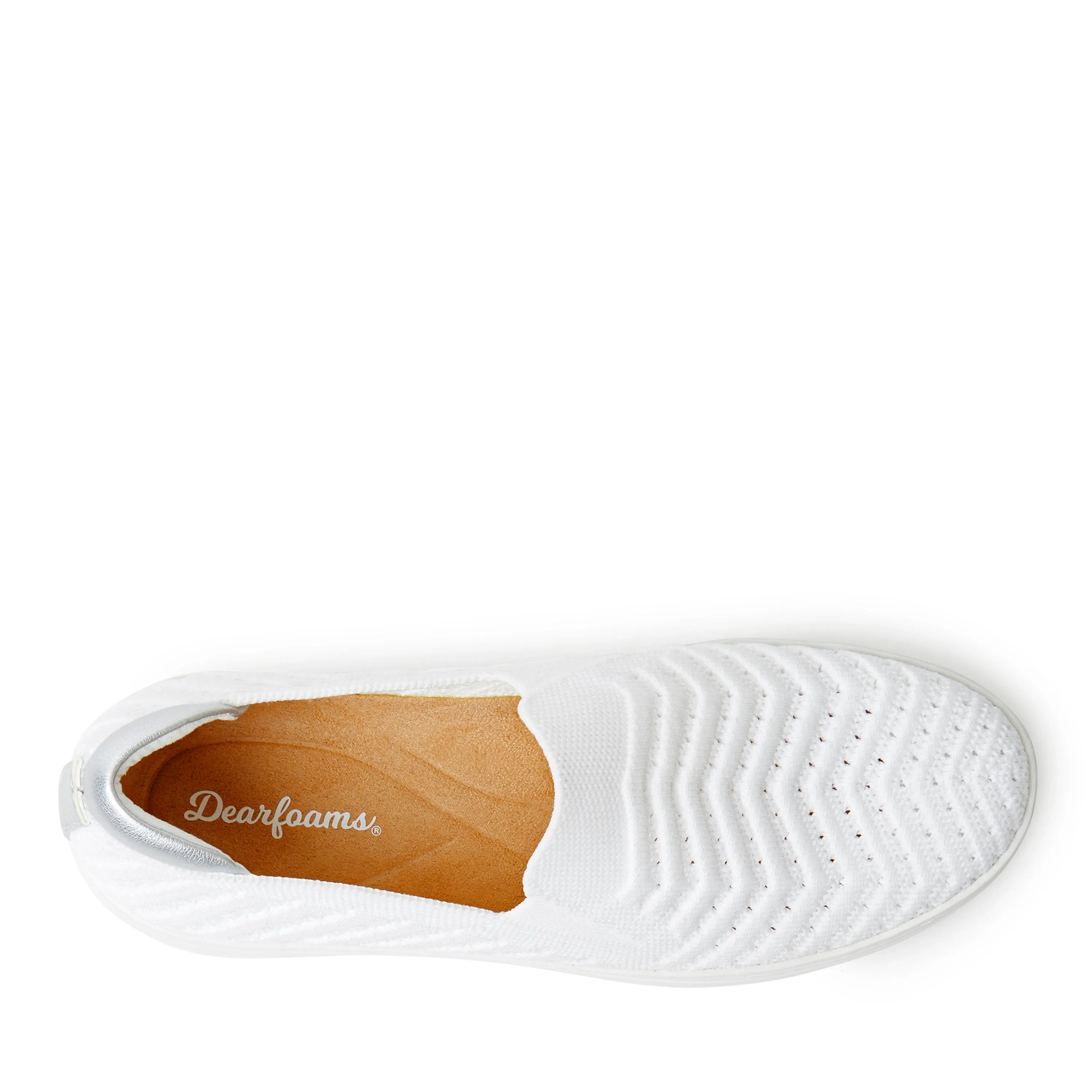 Reformation Dearfoams Womens Sophie Slip-On Sneaker