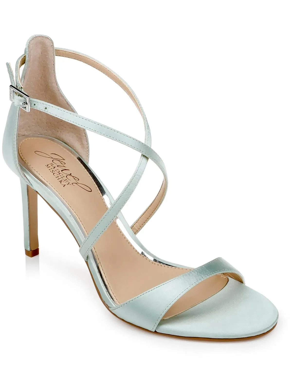 Reformation DIMITRA Womens Glitter Ankle Strap Pumps