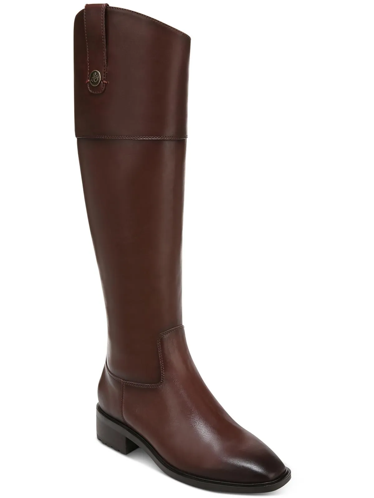 Reformation Drina Womens Leather Riding Knee-High Boots