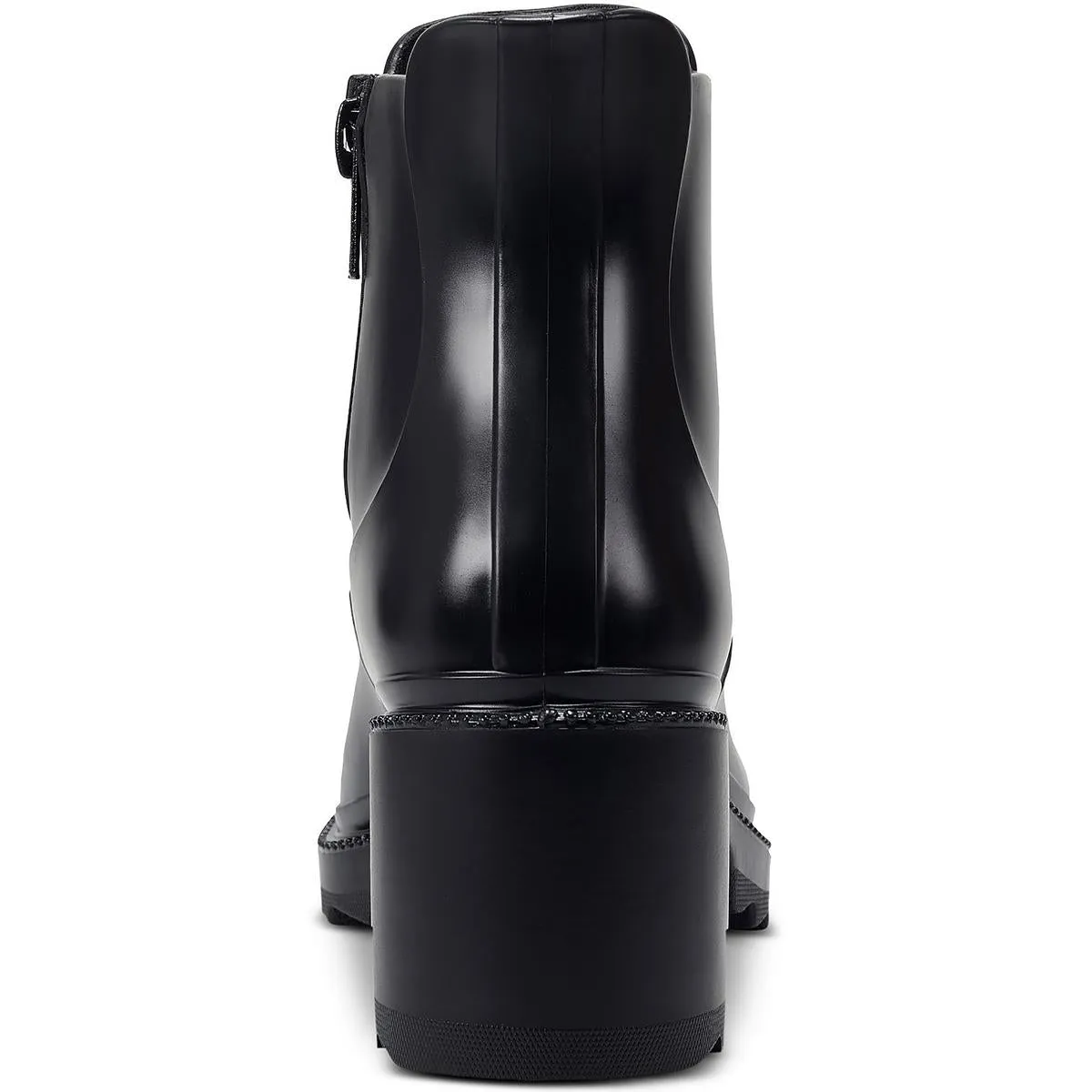 Reformation Eadin Womens Waterproof Block Heel Rain Boots