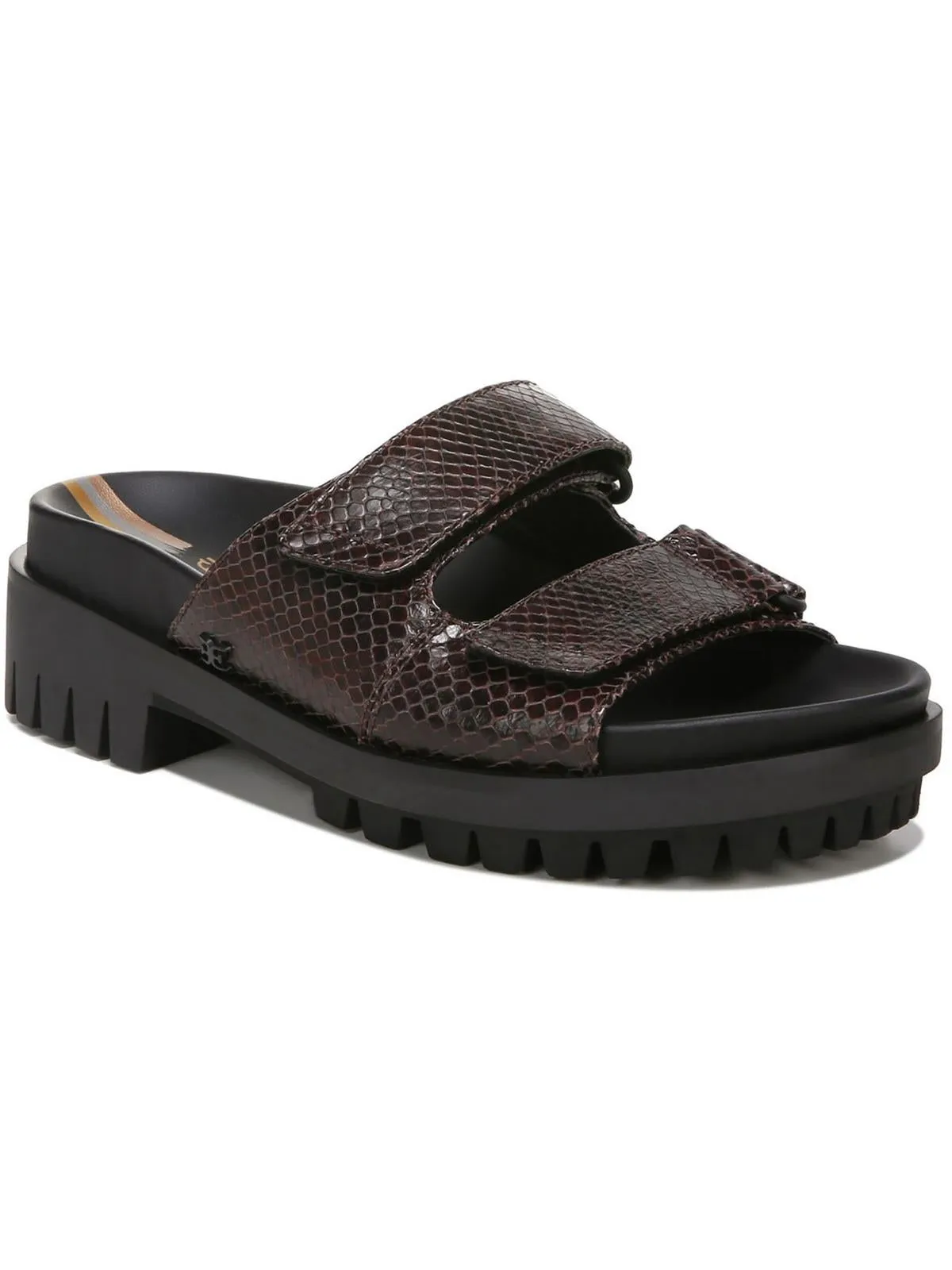 Reformation Eliana Womens Slip On Strappy Slide Sandals