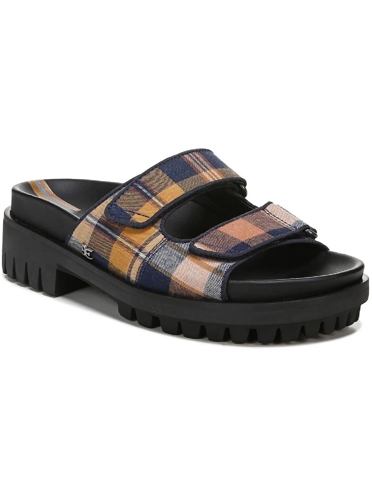 Reformation Eliana Womens Slip On Strappy Slide Sandals