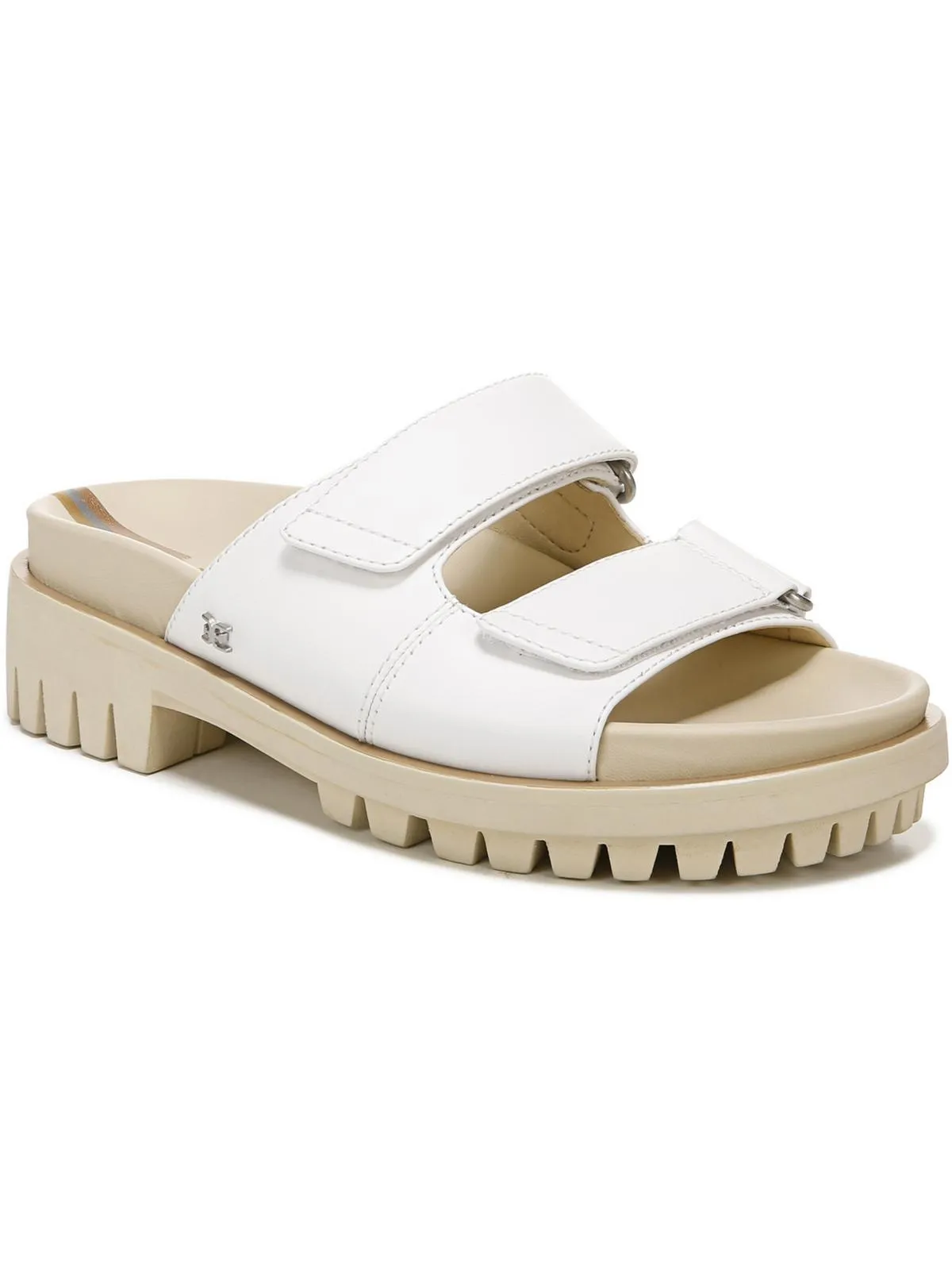 Reformation Eliana Womens Slip On Strappy Slide Sandals