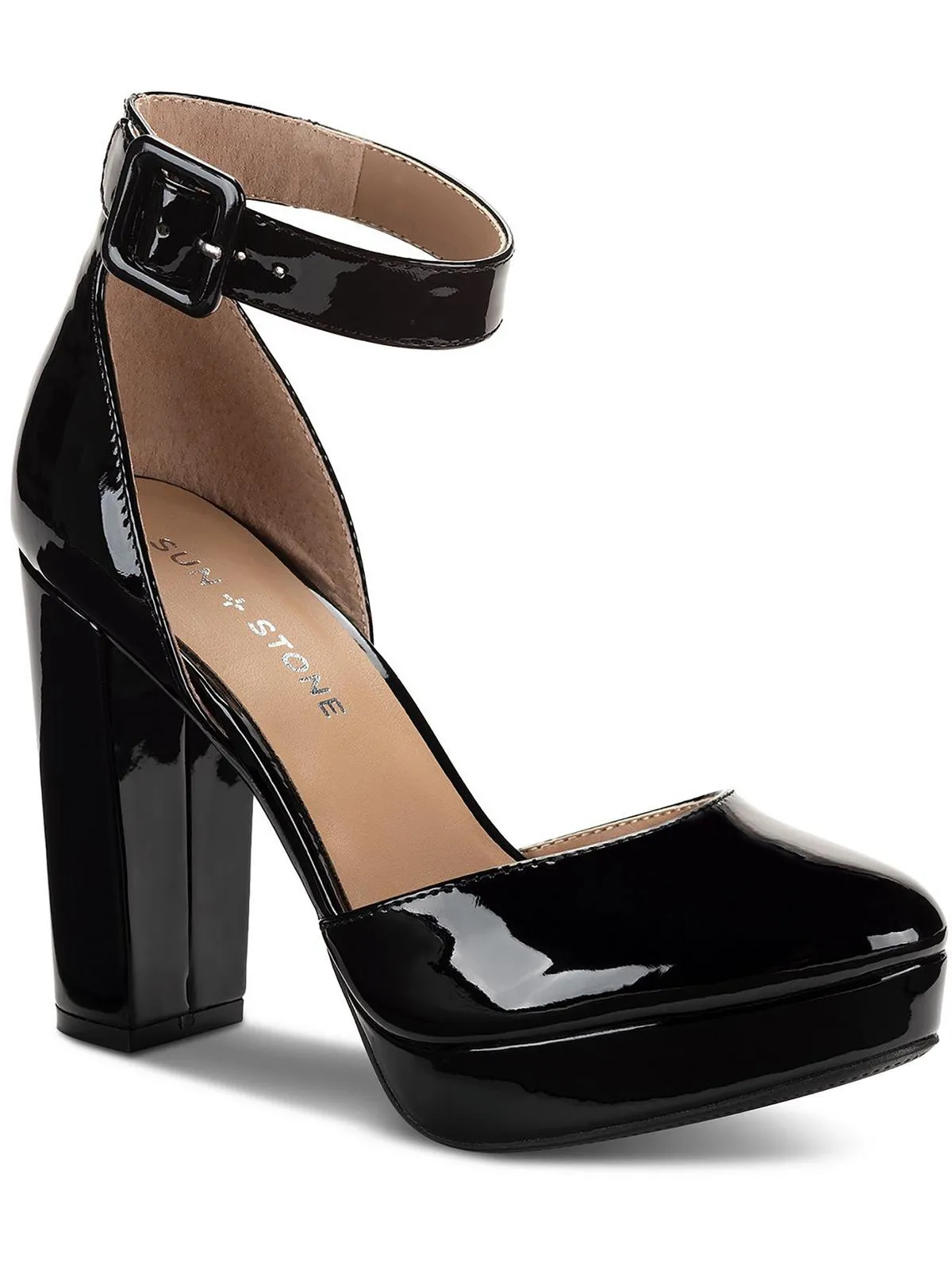 Reformation Estrella Womens Comfort Insole Ankle Strap Pumps