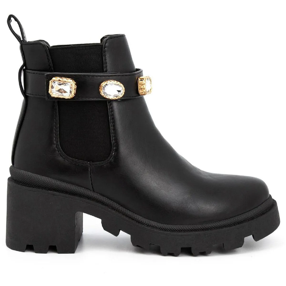 Reformation Favorite  Womens Velcro Rhinestones Booties