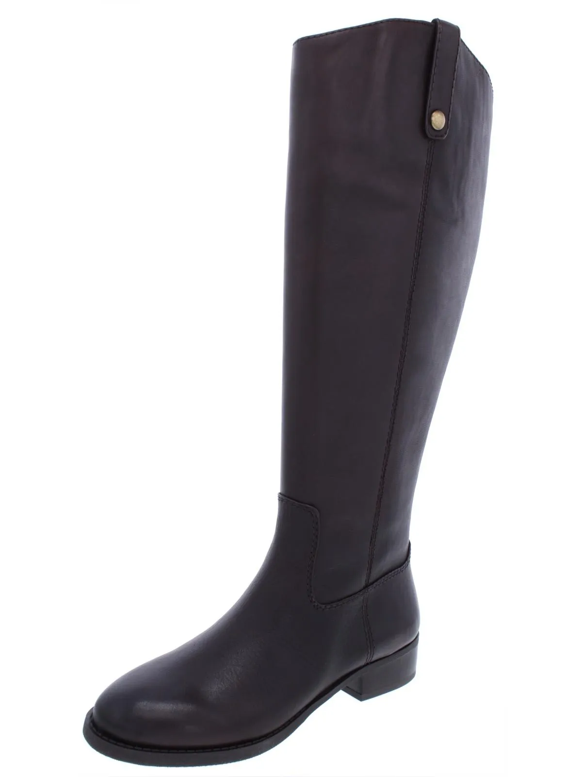 Reformation Fawne Womens Wide Calf Leather Riding Boots