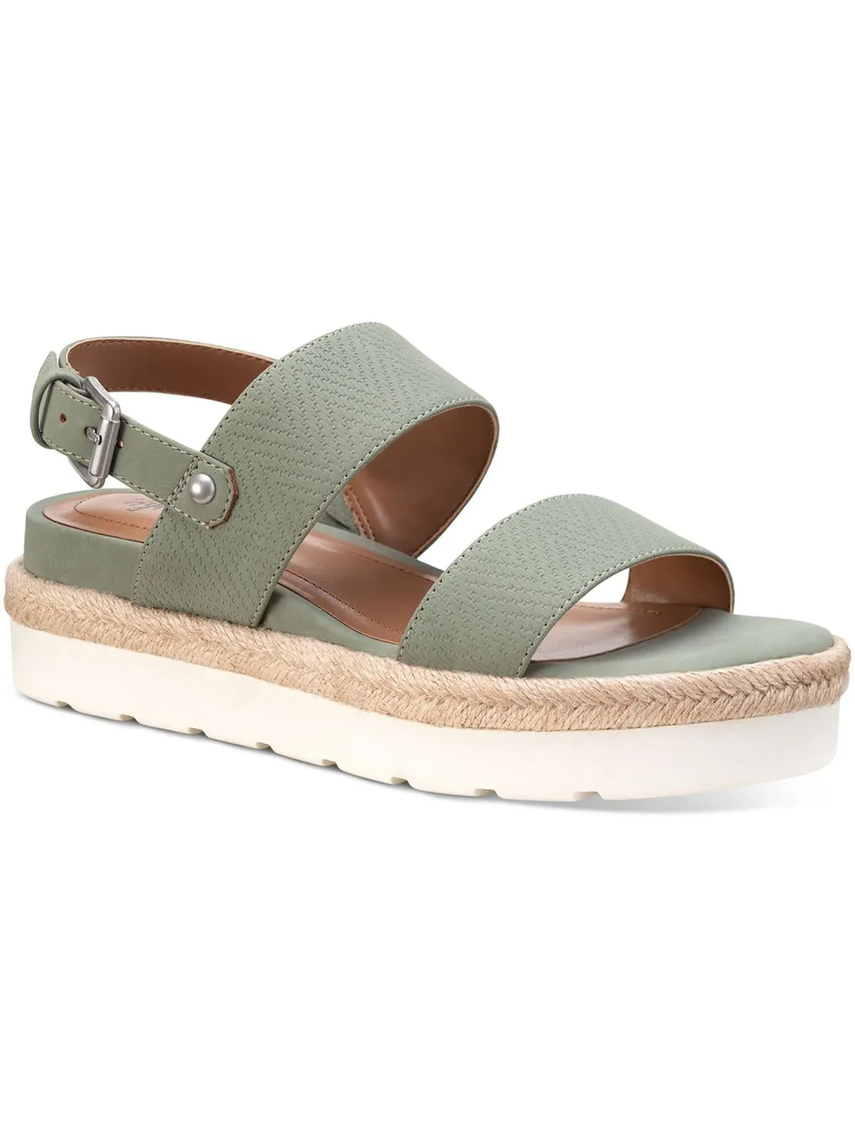Reformation Ferannie Womens Ankle Strap Heeled Espadrilles