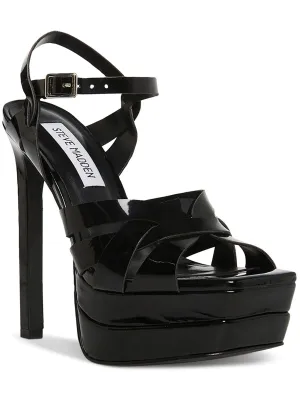 Reformation Flirt Womens Strappy Synthetic Pumps