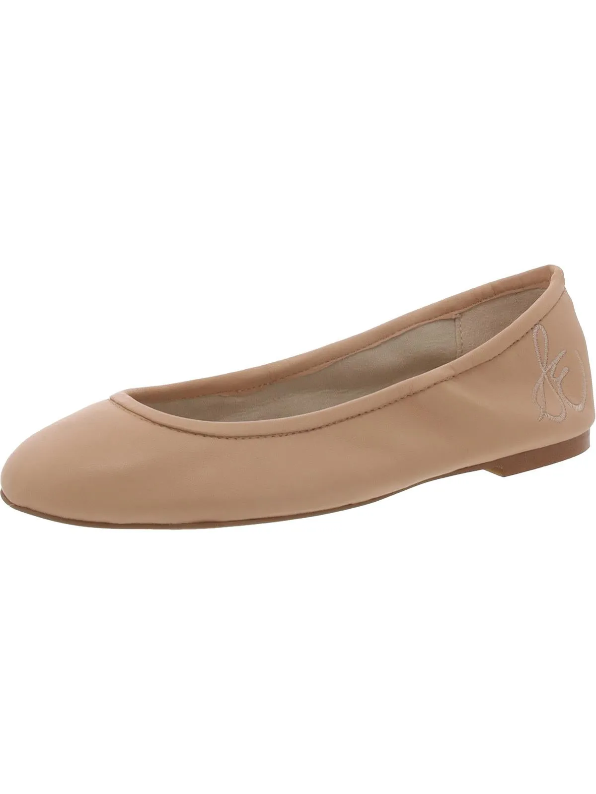 Reformation Fritz Womens Leather Signature Ballet Flats