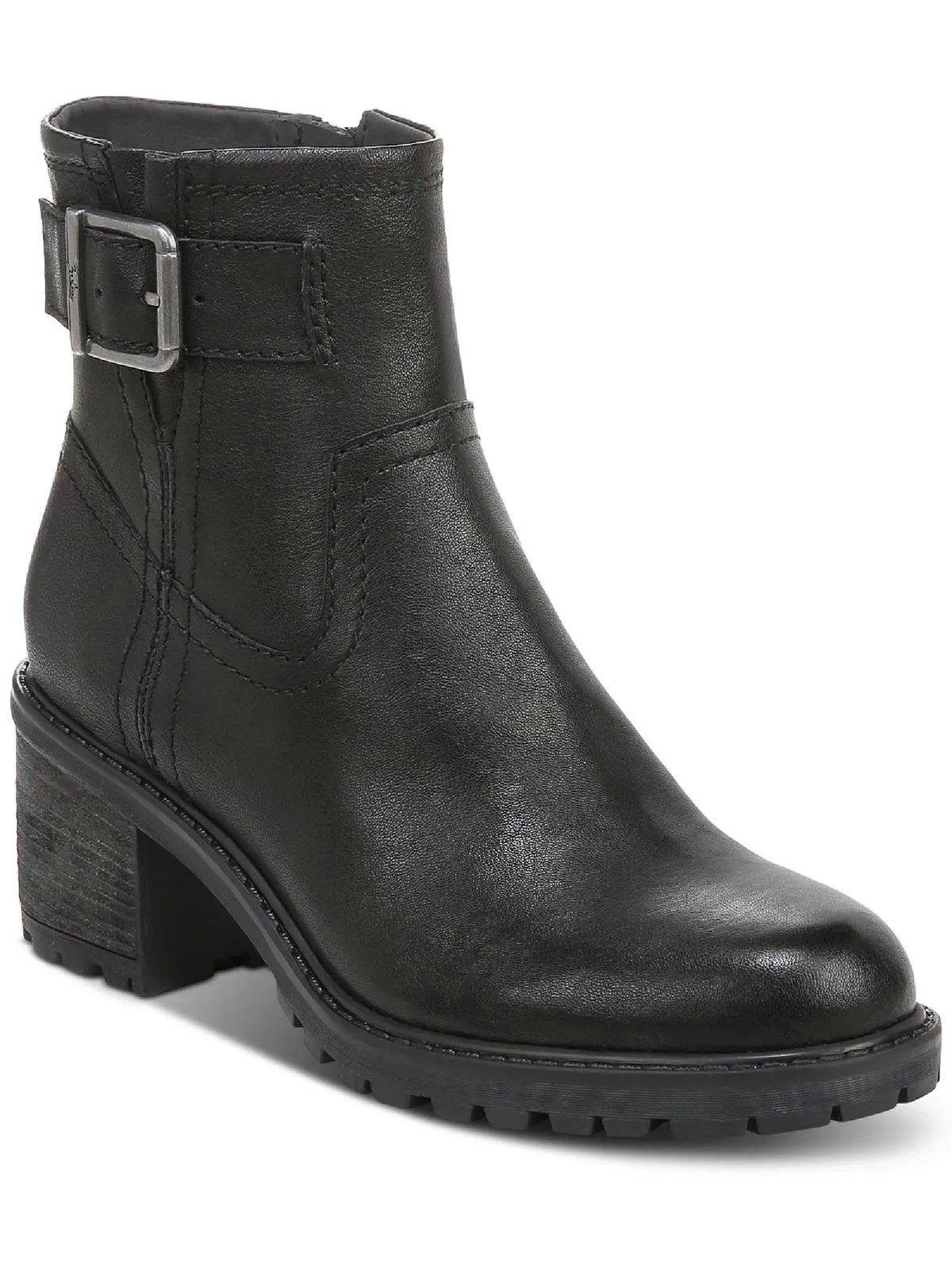 Reformation Gannet Womens Zipper Lug Sole Ankle Boots