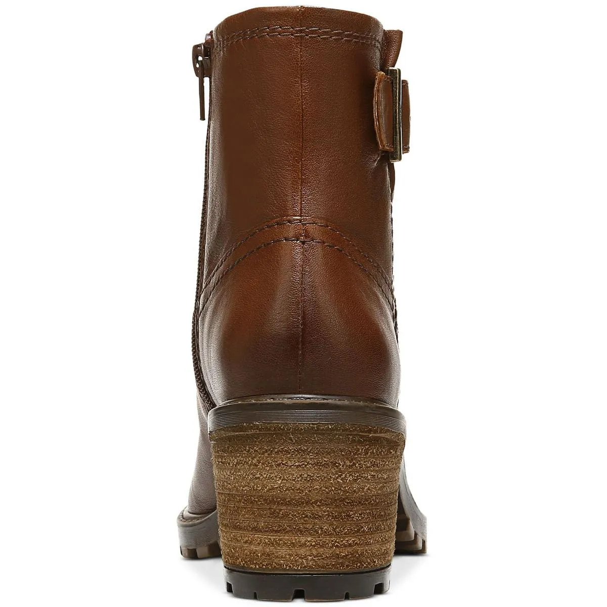 Reformation Gannet Womens Zipper Lug Sole Ankle Boots