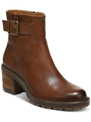 Reformation Gannet Womens Zipper Lug Sole Ankle Boots
