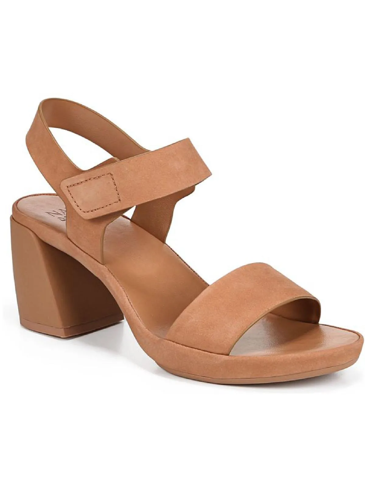 Reformation Genn-Rise Womens Suede Ankle Strap Heels