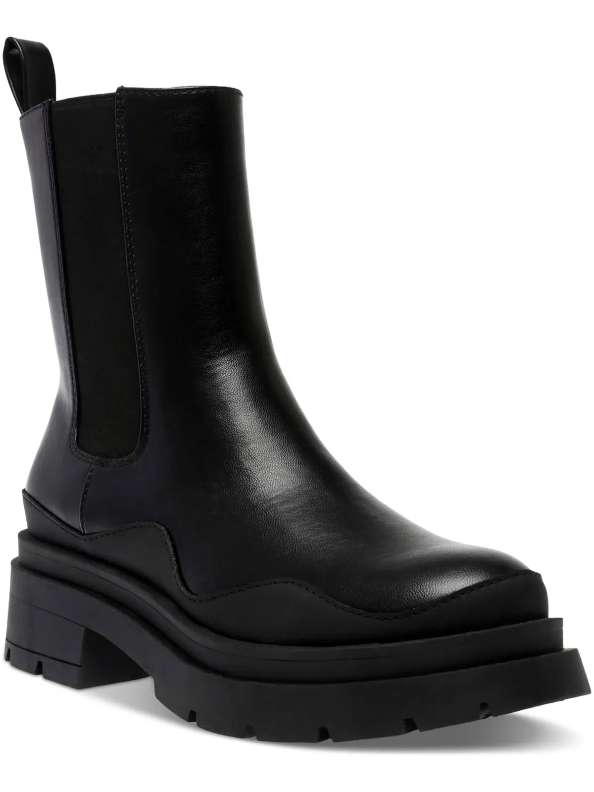 Reformation Grayce  Womens Lug Sole Leather Booties
