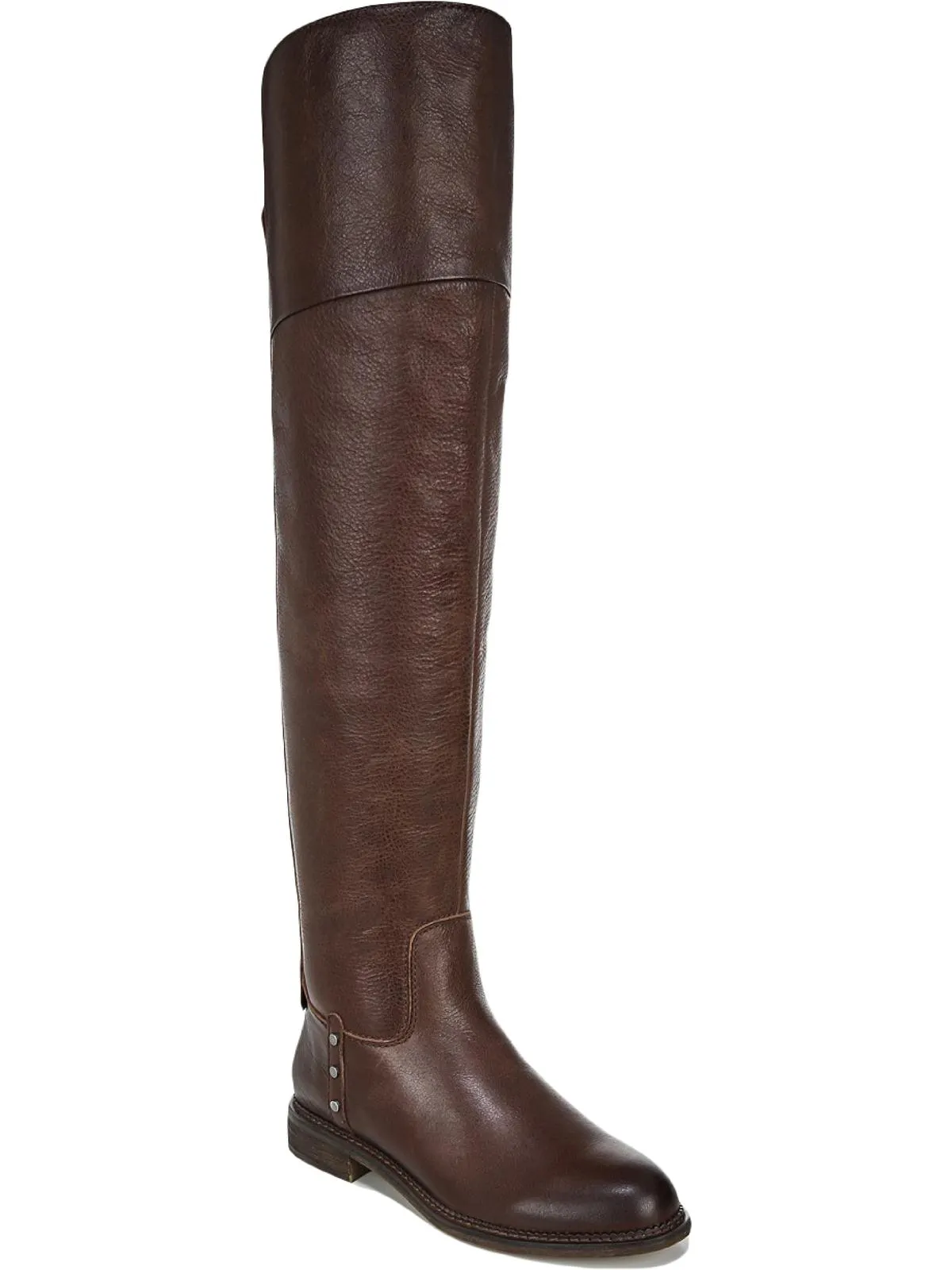 Reformation Haleen Womens Leather Wide Calf Knee-High Boots