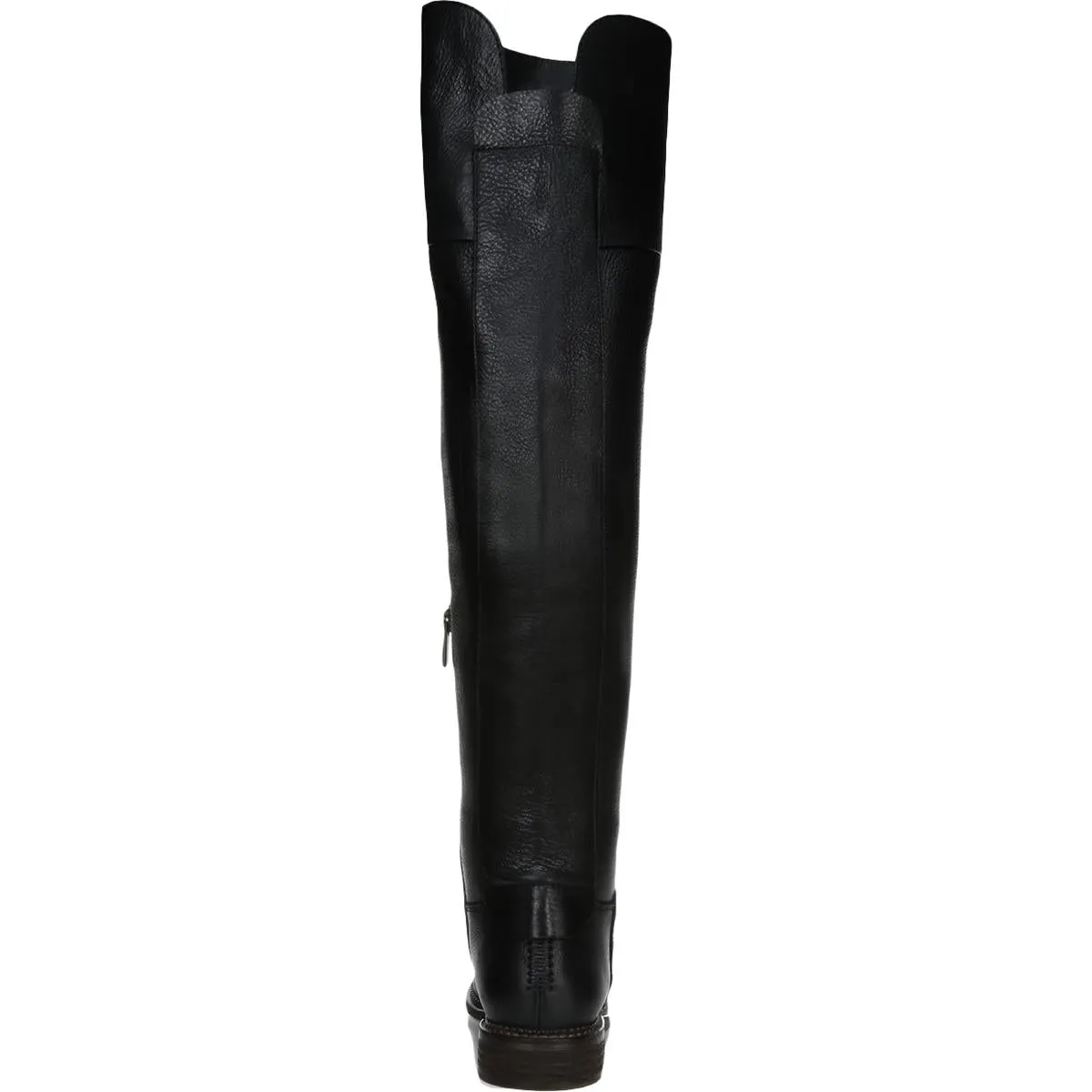Reformation Haleen Womens Leather Wide Calf Knee-High Boots